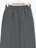 ウールライクスカート（グレー/ブラック/キナリ）｜SM2（エスエムツー）通販