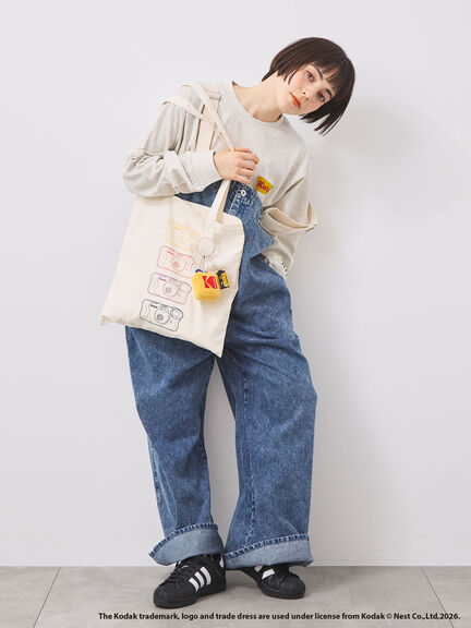 【KODAK】チャーム付きトートバッグ（キナリ）｜SM2（エスエムツー）通販