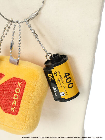 【KODAK】チャーム付きトートバッグ（キナリ）｜SM2（エスエムツー）通販