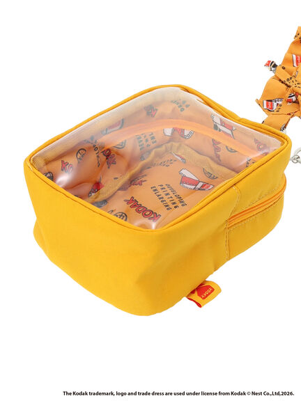 【KODAK】総柄スマホストラップ付ポーチ（オフホワイト/イエロー）｜SM2（エスエムツー）通販