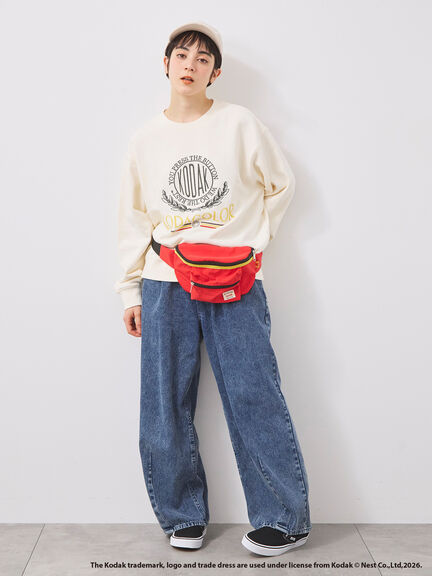 【KODAK】ウエストポーチ（ブラック/レッド）｜SM2（エスエムツー）通販