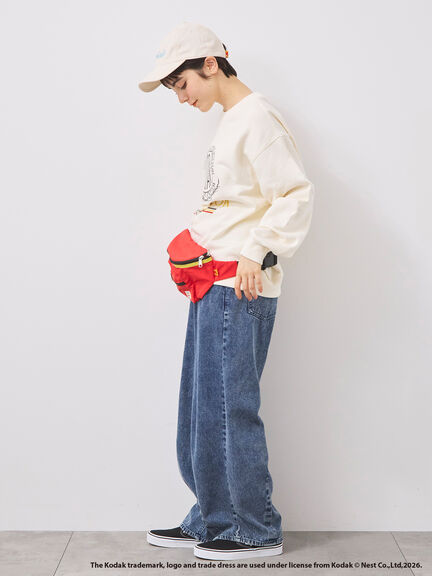 【KODAK】ウエストポーチ（ブラック/レッド）｜SM2（エスエムツー）通販