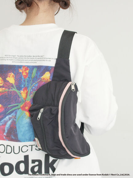 【KODAK】ウエストポーチ（ブラック/レッド）｜SM2（エスエムツー）通販