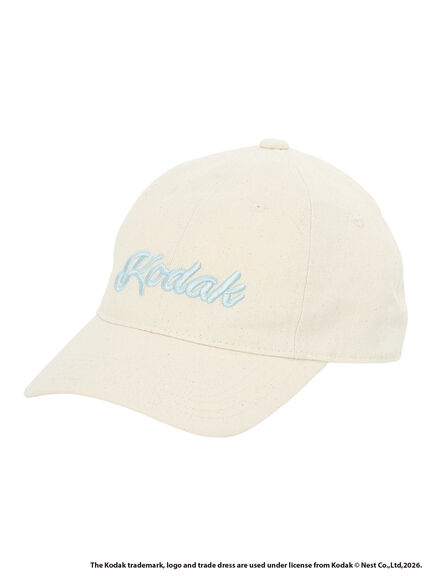 【KODAK】ロゴ刺繍キャップ（ブラック/キナリ）｜SM2（エスエムツー）通販
