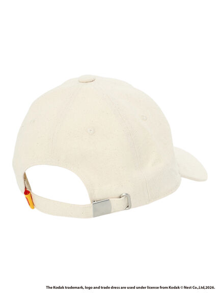 【KODAK】ロゴ刺繍キャップ（ブラック/キナリ）｜SM2（エスエムツー）通販