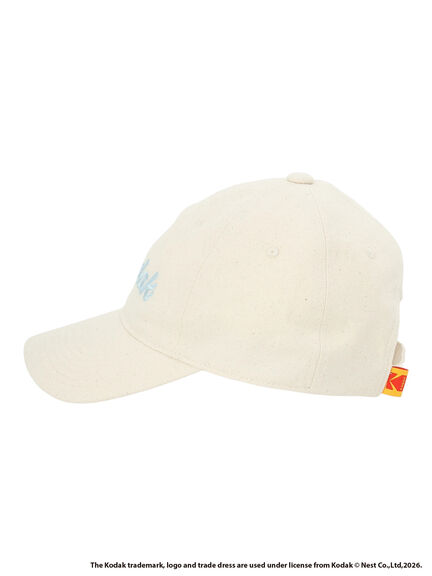 【KODAK】ロゴ刺繍キャップ（ブラック/キナリ）｜SM2（エスエムツー）通販