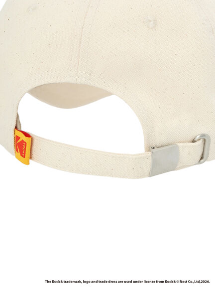 【KODAK】ロゴ刺繍キャップ（ブラック/キナリ）｜SM2（エスエムツー）通販