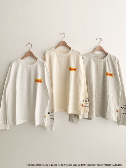 【KODAK】バックプリントロンT（オフホワイト/グレー/キナリ）｜SM2（エスエムツー）通販