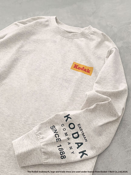 【KODAK】バックプリントロンT（オフホワイト/グレー/キナリ）｜SM2（エスエムツー）通販