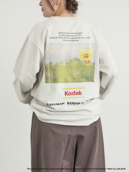 【KODAK】バックプリントロンT（オフホワイト/グレー/キナリ）｜SM2（エスエムツー）通販