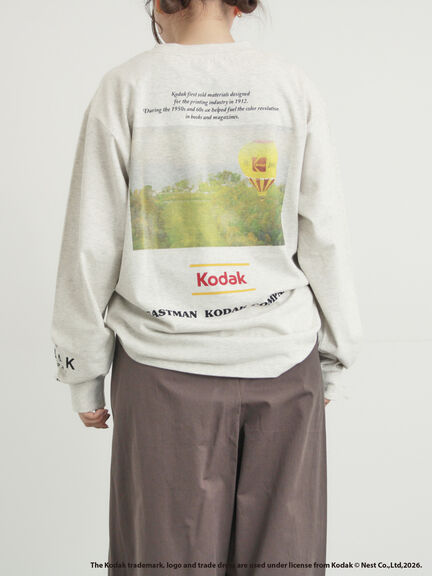 【KODAK】バックプリントロンT（オフホワイト/グレー/キナリ）｜SM2（エスエムツー）通販