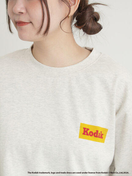 【KODAK】バックプリントロンT（オフホワイト/グレー/キナリ）｜SM2（エスエムツー）通販