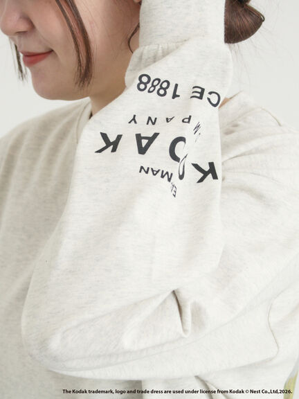 【KODAK】バックプリントロンT（オフホワイト/グレー/キナリ）｜SM2（エスエムツー）通販