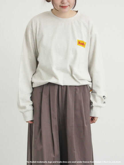 【KODAK】バックプリントロンT（オフホワイト/グレー/キナリ）｜SM2（エスエムツー）通販