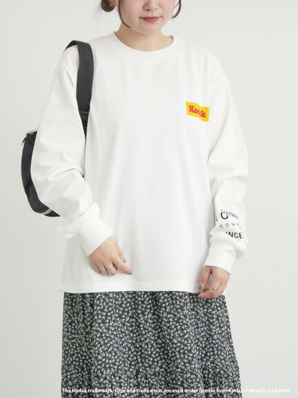 【KODAK】バックプリントロンT（オフホワイト/グレー/キナリ）｜SM2（エスエムツー）通販