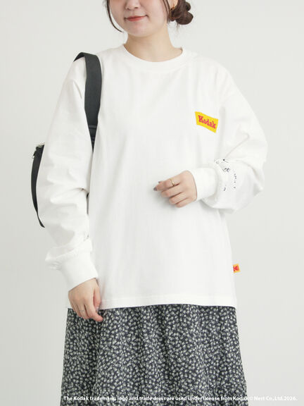【KODAK】バックプリントロンT（オフホワイト/グレー/キナリ）｜SM2（エスエムツー）通販