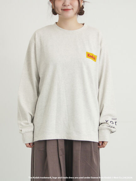 【KODAK】バックプリントロンT（オフホワイト/グレー/キナリ）｜SM2（エスエムツー）通販