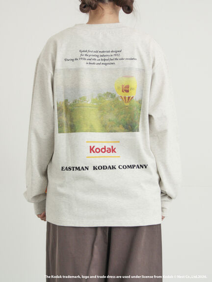 【KODAK】バックプリントロンT（オフホワイト/グレー/キナリ）｜SM2（エスエムツー）通販