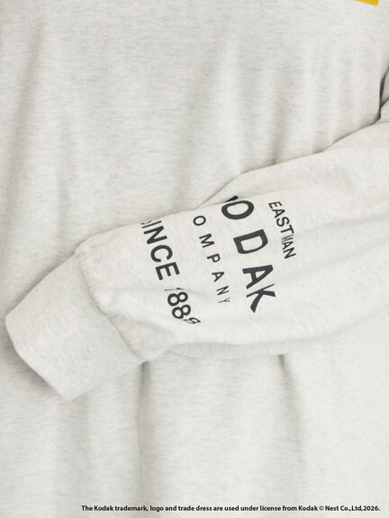 【KODAK】バックプリントロンT（オフホワイト/グレー/キナリ）｜SM2（エスエムツー）通販