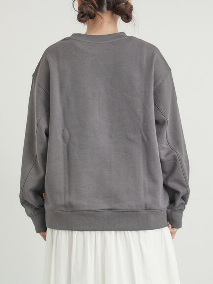 【KODAK】ロゴプリントスウェット（オフホワイト/チャコールグレー/レッド/サックスブルー）｜SM2（エスエムツー）通販