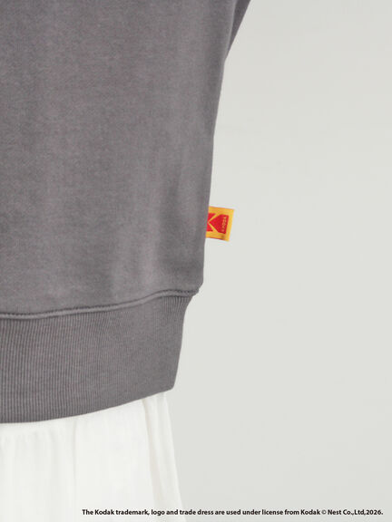 【KODAK】ロゴプリントスウェット（オフホワイト/チャコールグレー/レッド/サックスブルー）｜SM2（エスエムツー）通販
