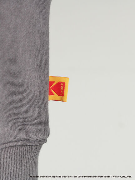 【KODAK】ロゴプリントスウェット（オフホワイト/チャコールグレー/レッド/サックスブルー）｜SM2（エスエムツー）通販