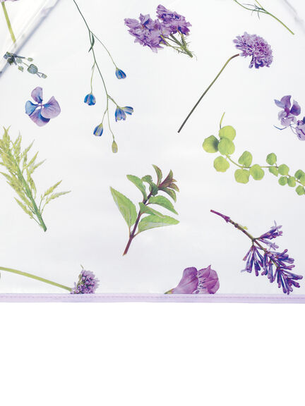 plantica×Wpc.フラワーアンブレラプラスティックmini（ブラウン/ラベンダー）｜Wpc.（ワールドパーティー）通販