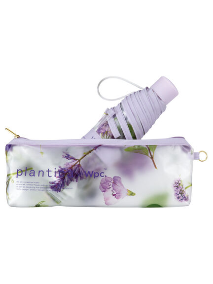 plantica×Wpc.フラワーアンブレラプラスティックmini（ブラウン/ラベンダー）｜Wpc.（ワールドパーティー）通販