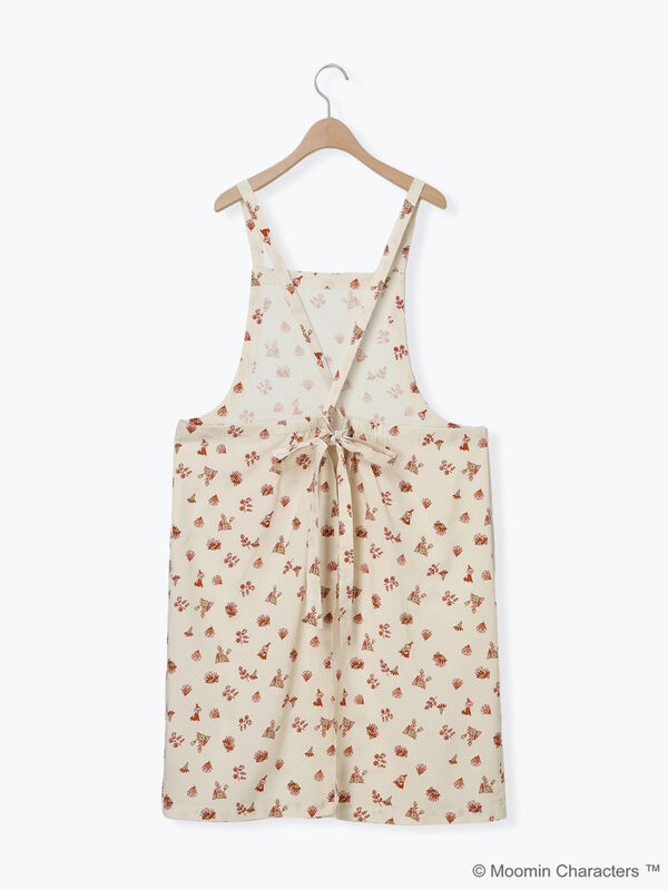 セール】 【MOOMIN×SamansaMos2home's】エプロン（ピンク/グリーン