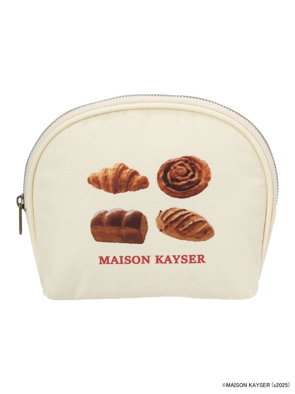 【MAISON KAYSER】ラウンドプリントポーチ（オフホワイト）｜Samansa Mos2 home's（サマンサモスモスホームズ）通販