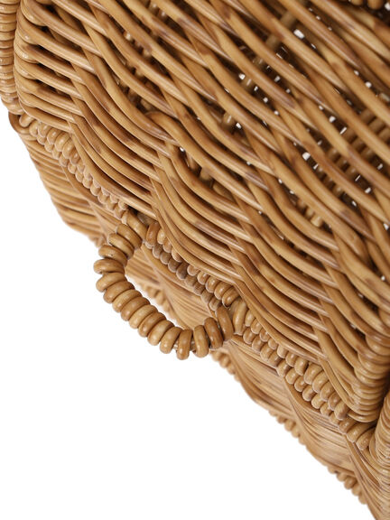 コンパクトティッシュケース（ベージュ）｜Samansa Mos2 home's（サマンサモスモスホームズ）通販