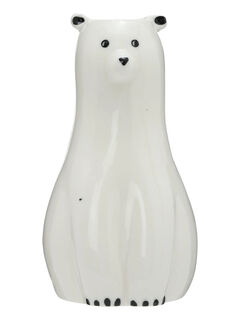 セール】 モチーフフラワーベース シロクマ（オフホワイト/雑貨/その他