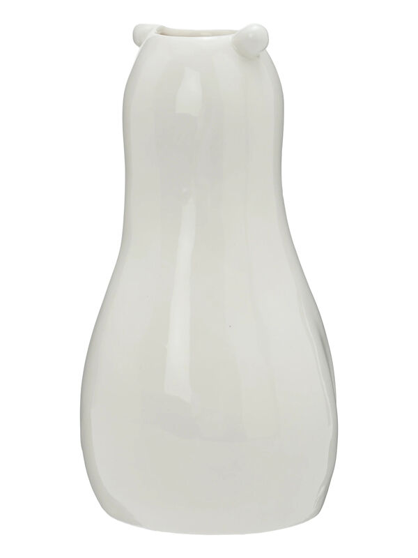 セール】 モチーフフラワーベース シロクマ（オフホワイト/雑貨/その他