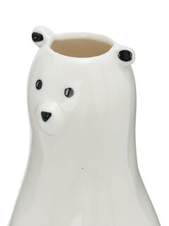 シロクマ 様 モチーフフラワーベース シロクマ（オフホワイト/雑貨/その他雑貨