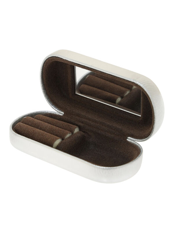 セール】 【PEANUTS】マルチケース コンパクトミラーケース（シルバー