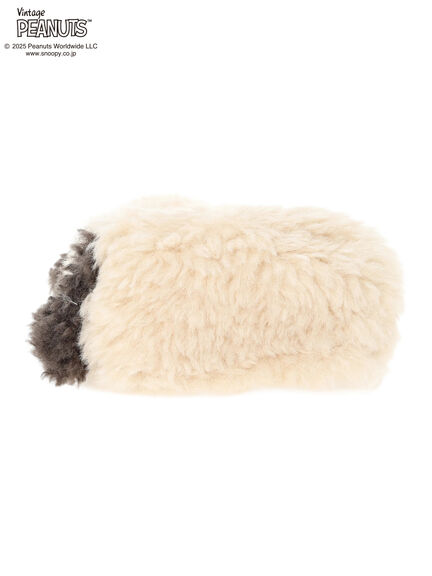 【PEANUTS】もこもこフェイスティッシュケースカバー（オフホワイト/ベージュ）｜Samansa Mos2 home's（サマンサモスモスホームズ）通販