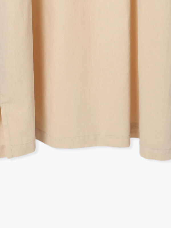 おうち刺繍ルームワンピース（チャコールグレー/キナリ/雑貨