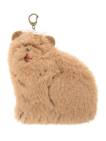 【yukino×SamansaMos2home’s】モスモス犬ポーチ（ベージュ）｜Samansa Mos2 home's（サマンサモスモスホームズ）通販