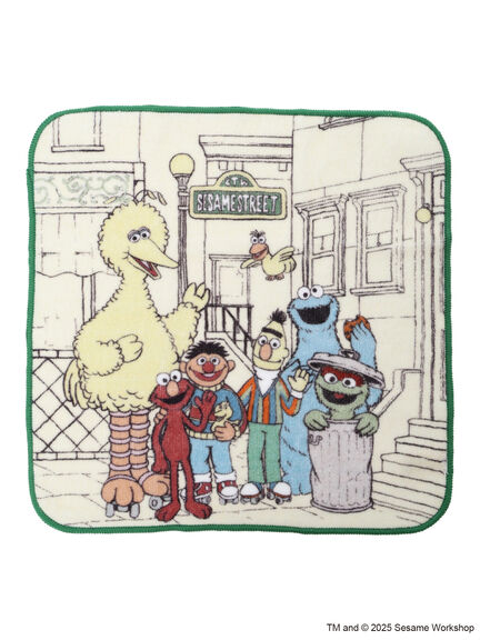 【SESAME STREET meets Samansa Mos2 home's】ケース入りハンカチ（レッド/グリーン/ブルー）｜Samansa Mos2 home's（サマンサモスモスホームズ）通販