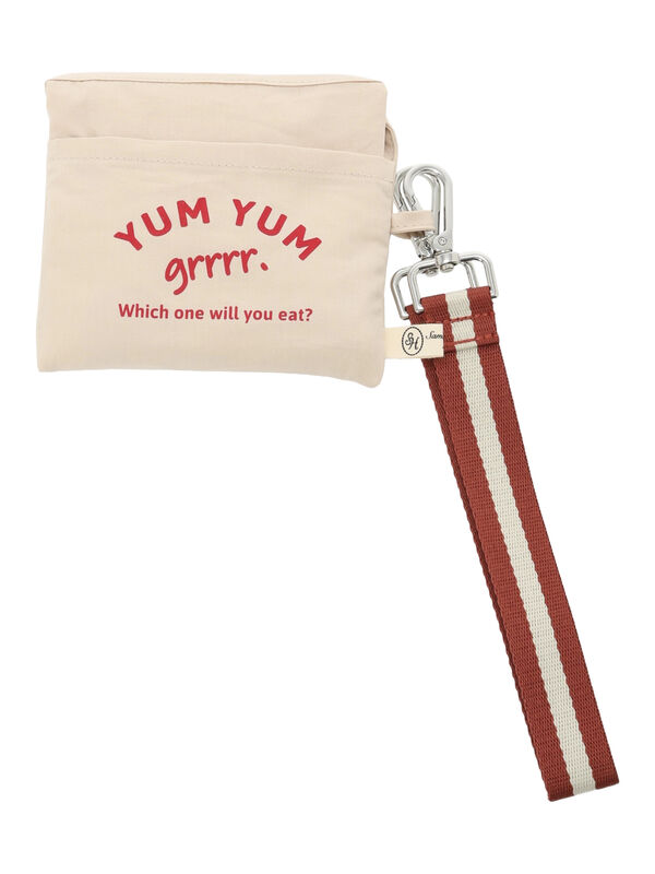 セール】 ポケッタブルマルシェバッグ（グレー/キナリ/バッグ/バッグ