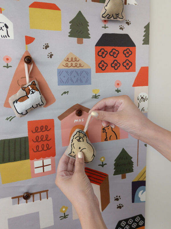 セール】 【yukino×SamansaMos2home's】タペストリーセット（グレー