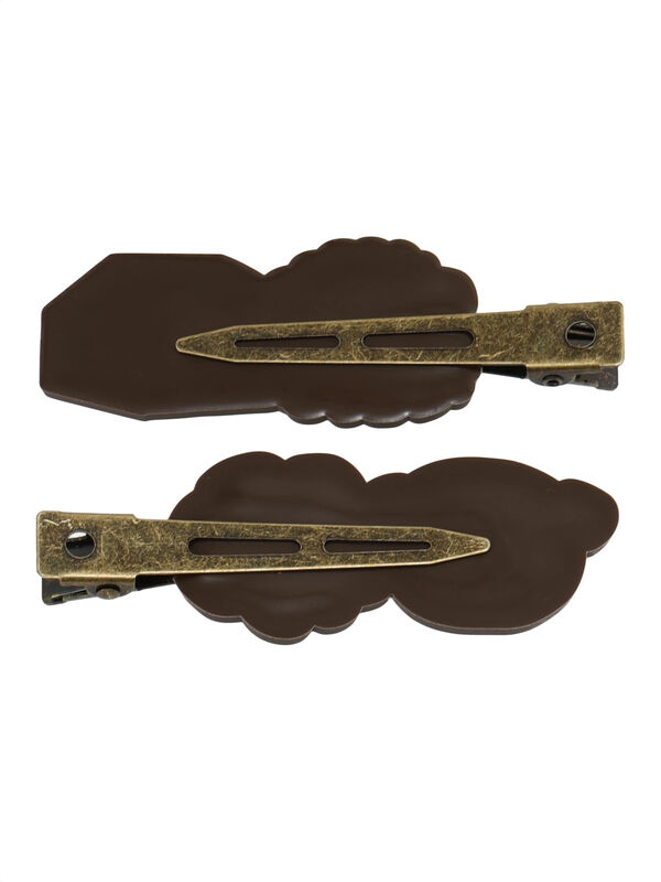 セール】 【yukino×SamansaMos2home's】ヘアクリップ（ベージュ/雑貨