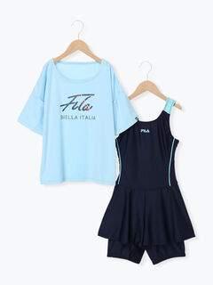 FILA】Tシャツセットオンスクール（サックスブルー/パープル/雑貨